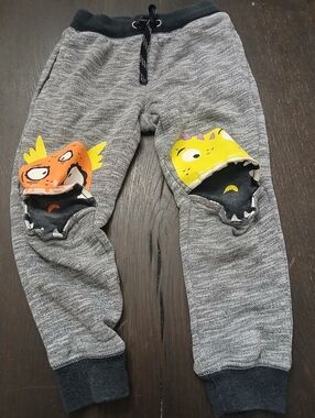 Cat & Jack Kids Monster Sweatpants Multicolored Size:4T